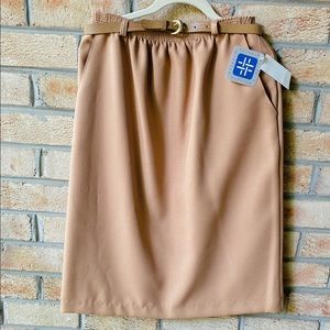 Vintage Classic Skirt with Belt